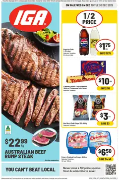 IGA catalogue preview - valid from 24/12/2025