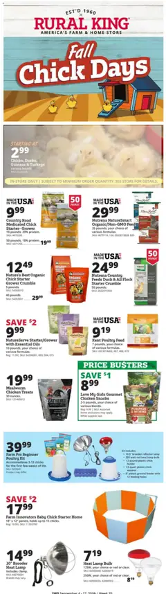 Preview Rural King Weekly Ad valid from 09/04/2025