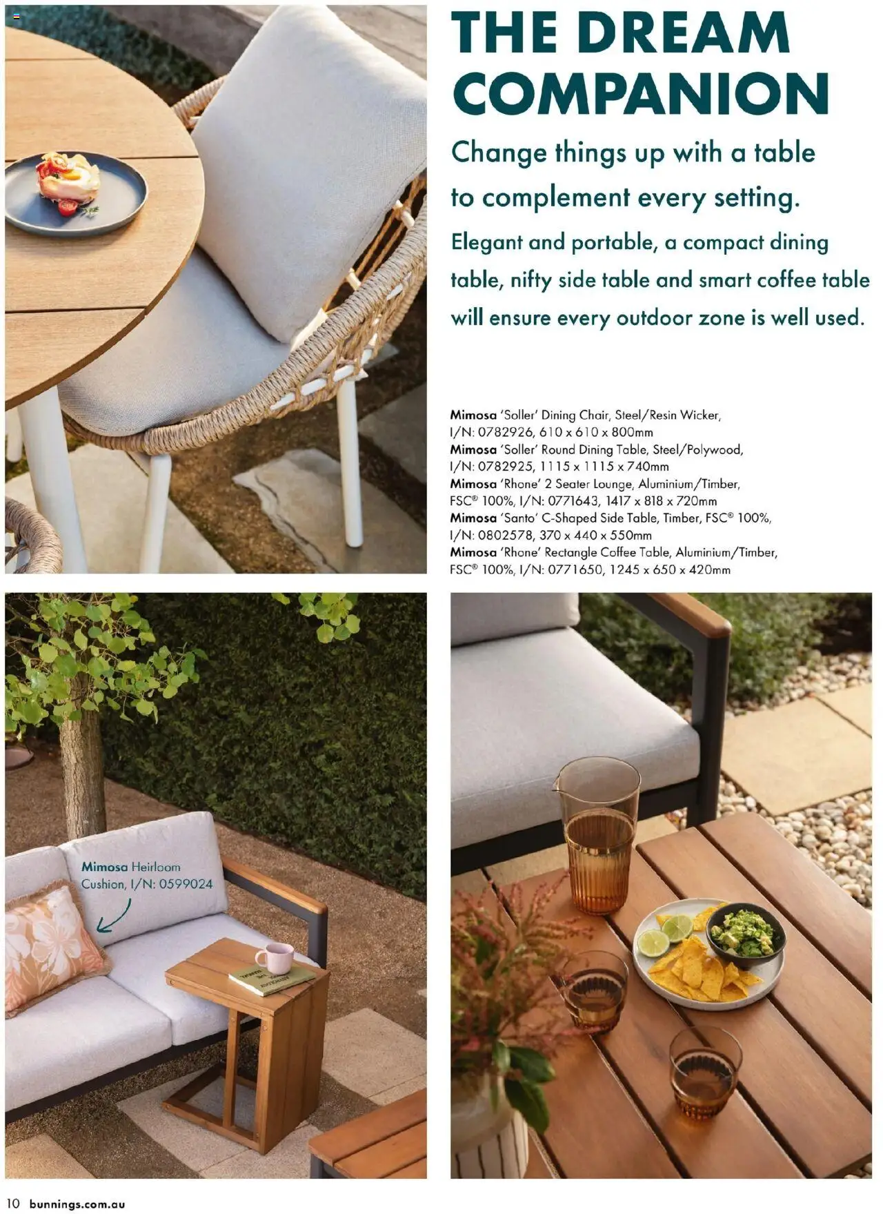 Bunnings Warehouse Outdoor Style Magazine 2025/26 - page 10- valid from 25/08/2025