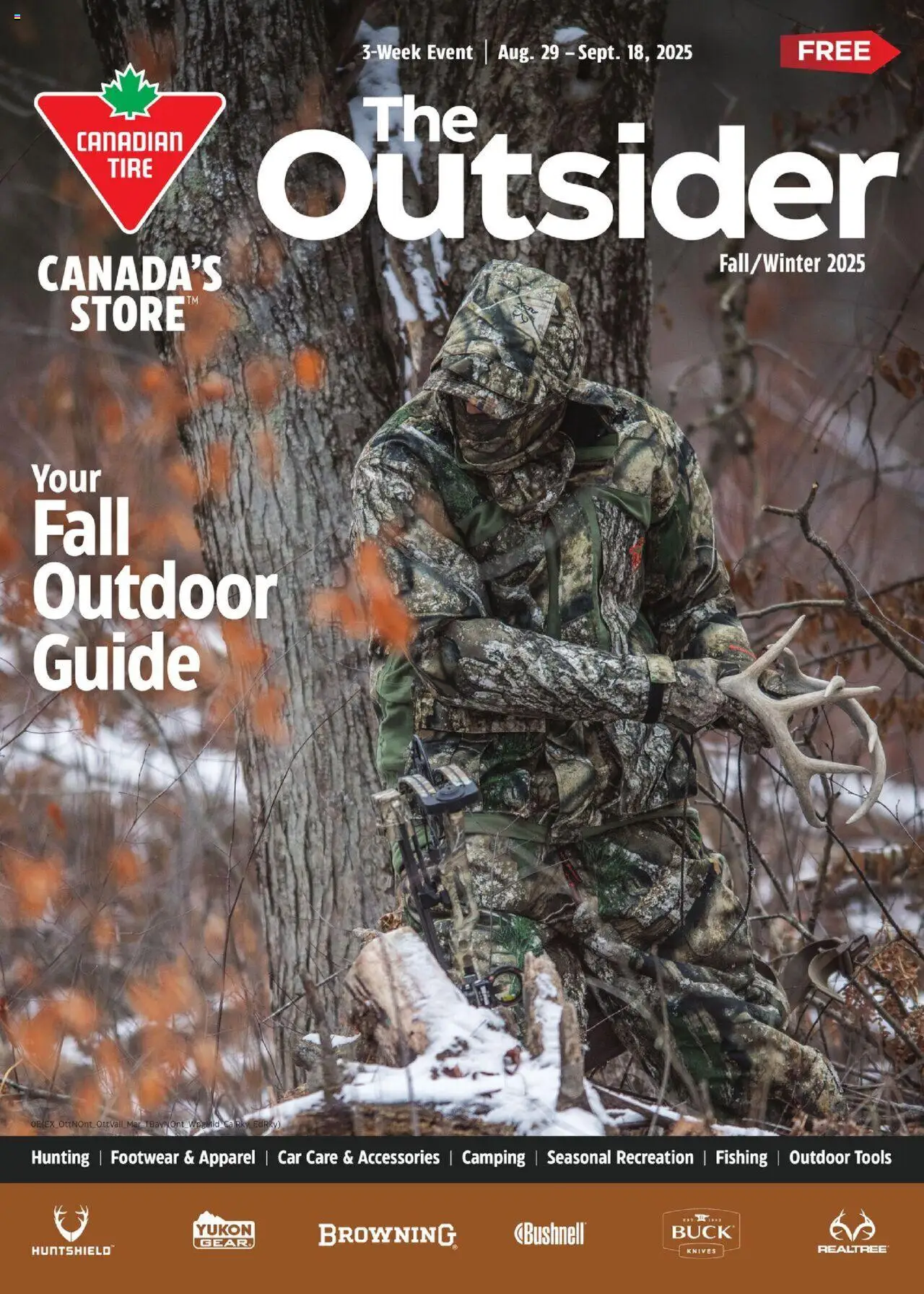 Canadian Tire - The Outsider - page 1- valid from Aug 29, 2025