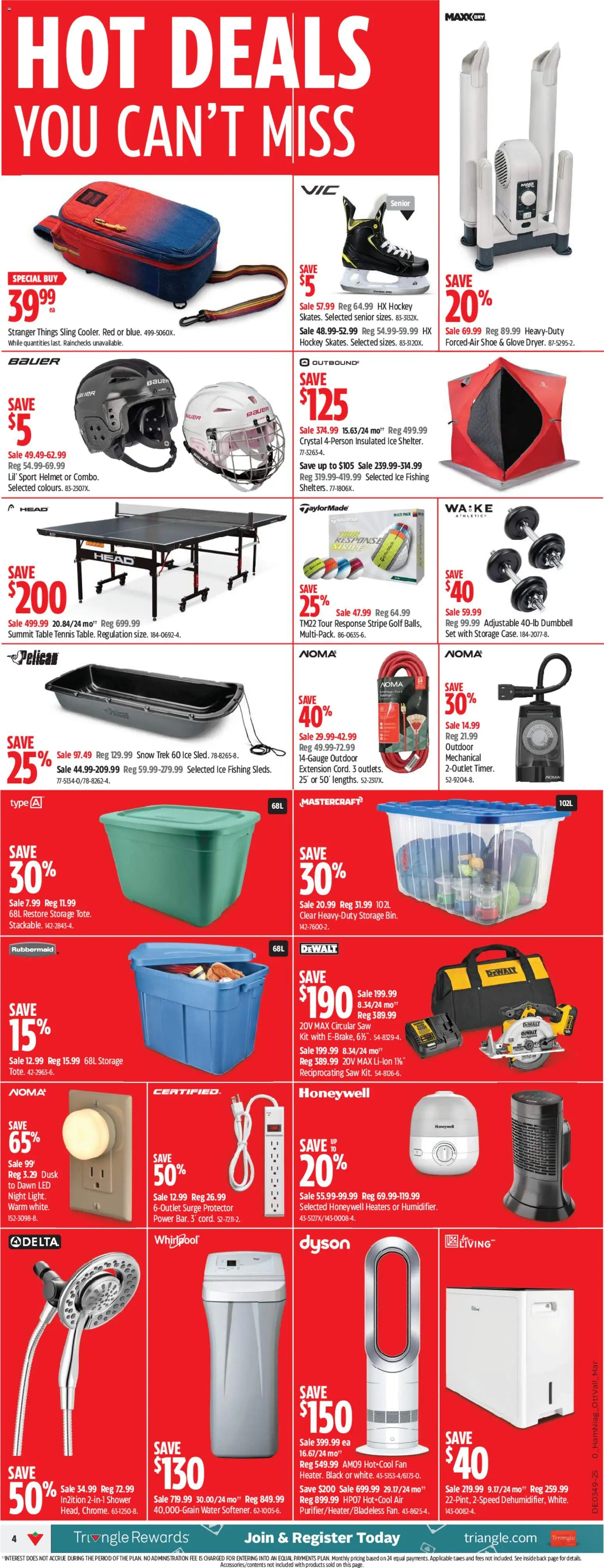 Canadian Tire weekly flyer - page 4- valid from Nov 27, 2025