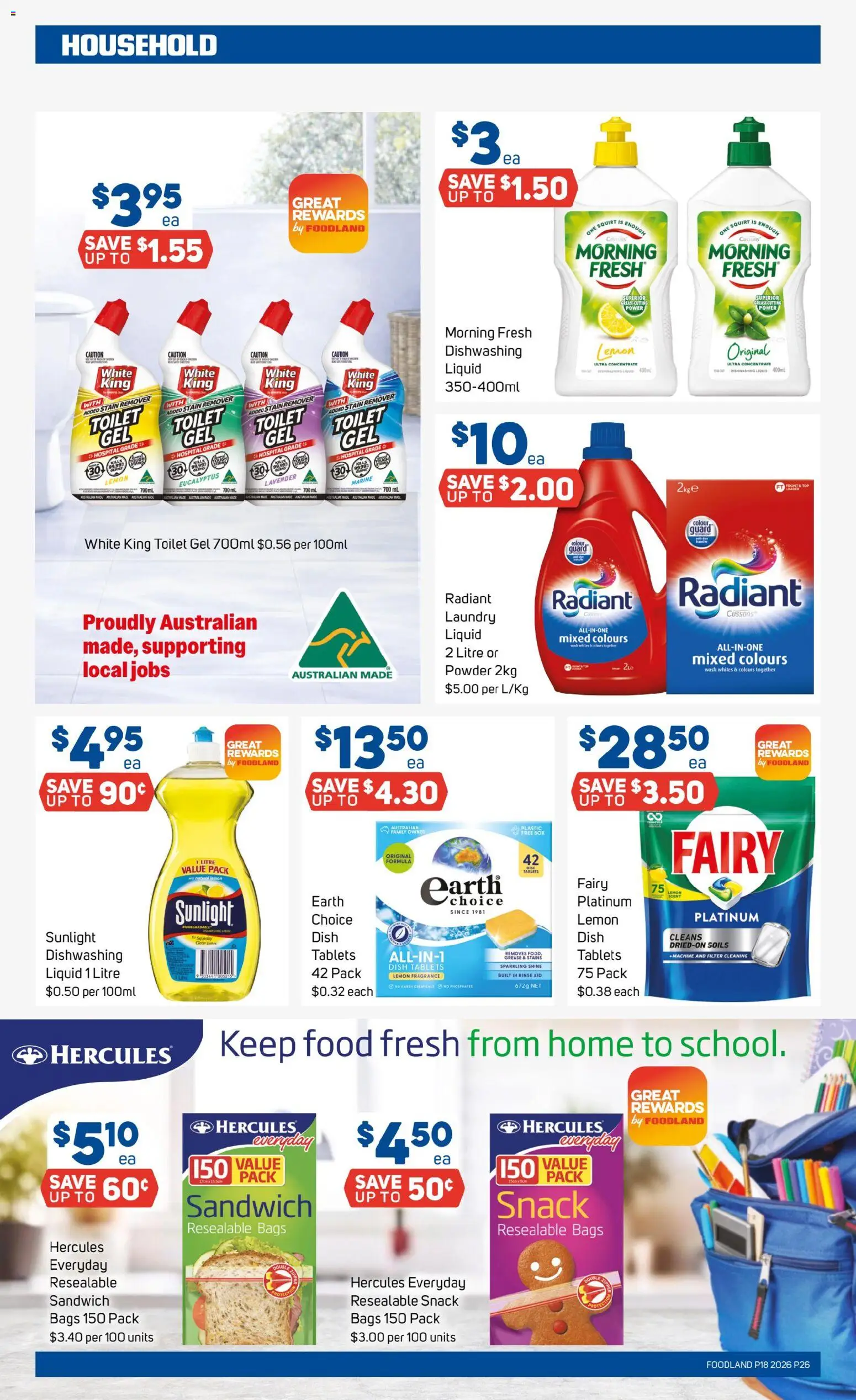 Foodland catalogue  - page 26- valid from 29/04/2026