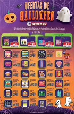 Pré-visualização Bahamas Supermercados - Ofertas de Halloween válida a partir de 29/10/2025