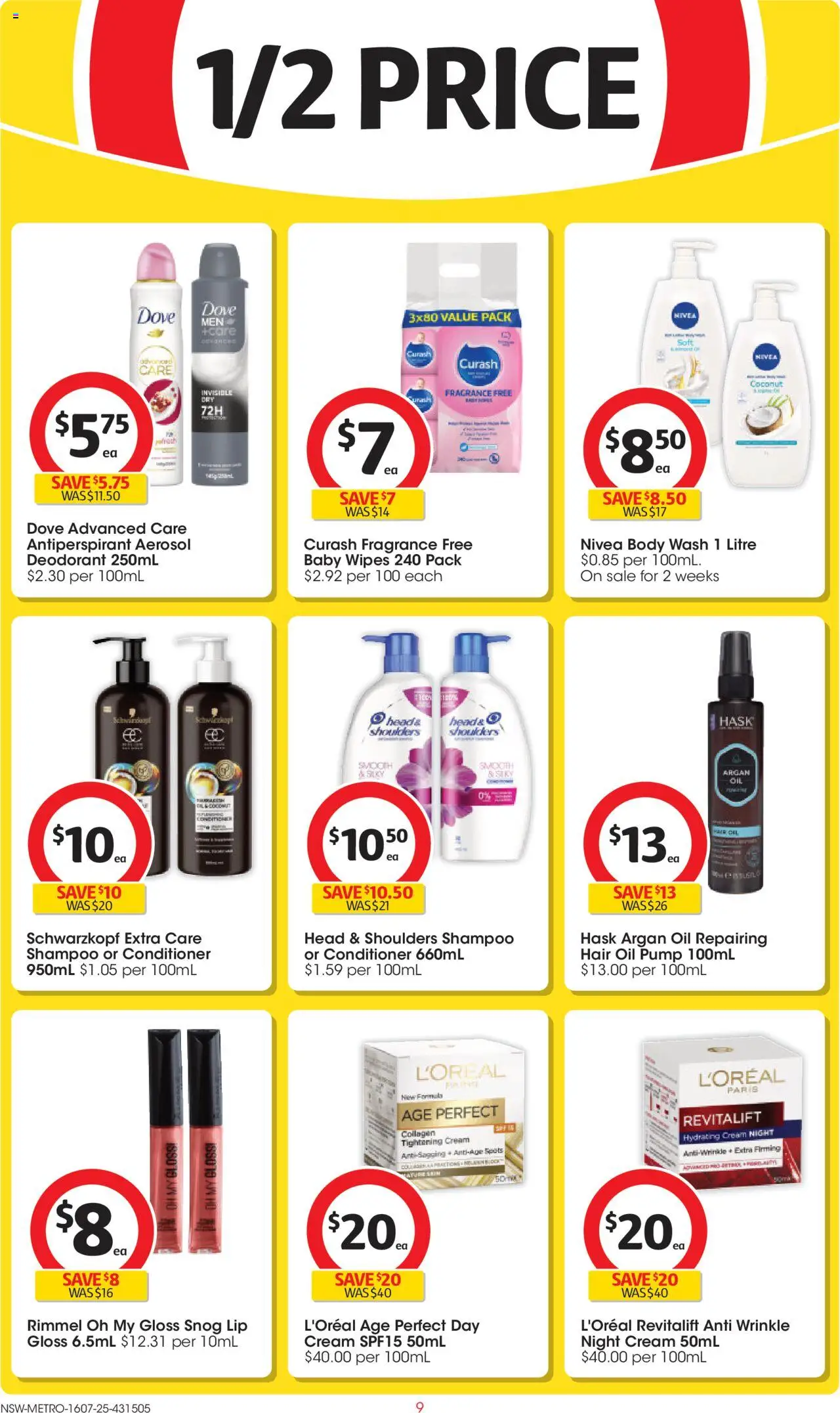 Coles Catalogue NSW - page 9- valid from 16/07/2025