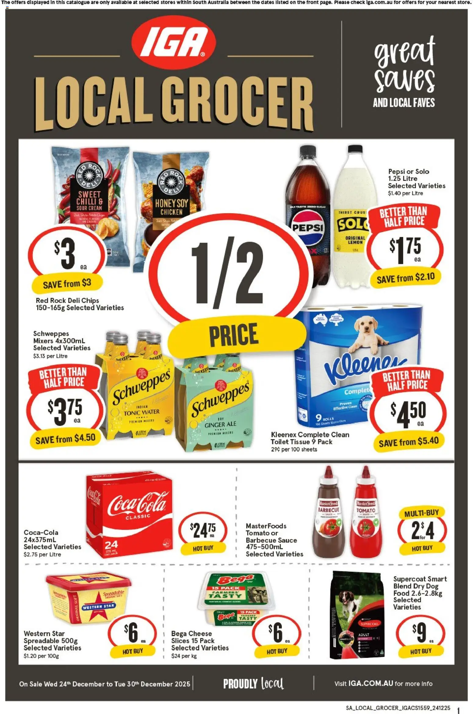 IGA Local Grocer SA - page 1- valid from 24/12/2025