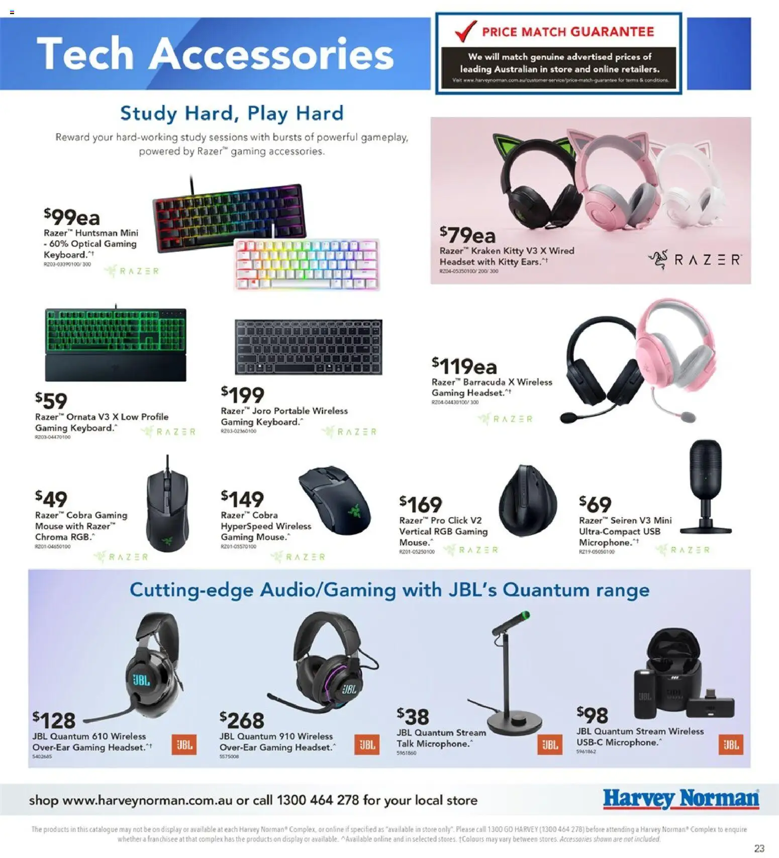 Harvey Norman  Catalogue  - page 23- valid from 14/01/2026