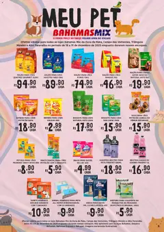 Pré-visualização Bahamas Mix - Ofertas Meu Pet válida a partir de 16/12/2025