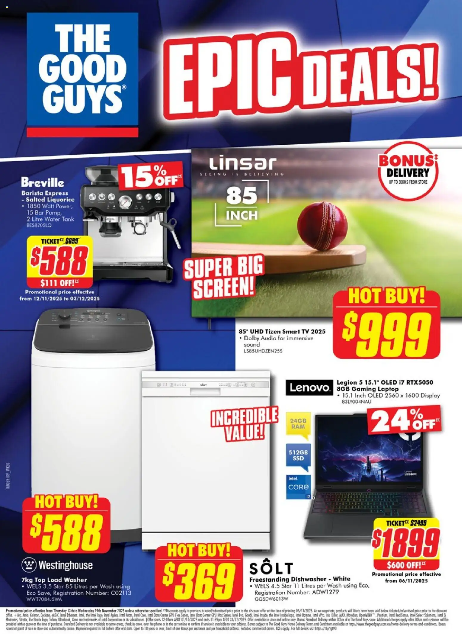 The Good Guys Black Friday - page 25- valid from 12/11/2025
