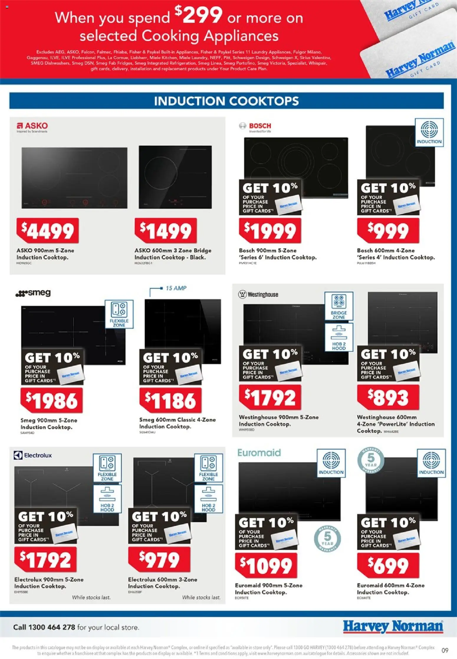 Harvey Norman Cooking Gift Card - page 9- valid from 20/02/2026
