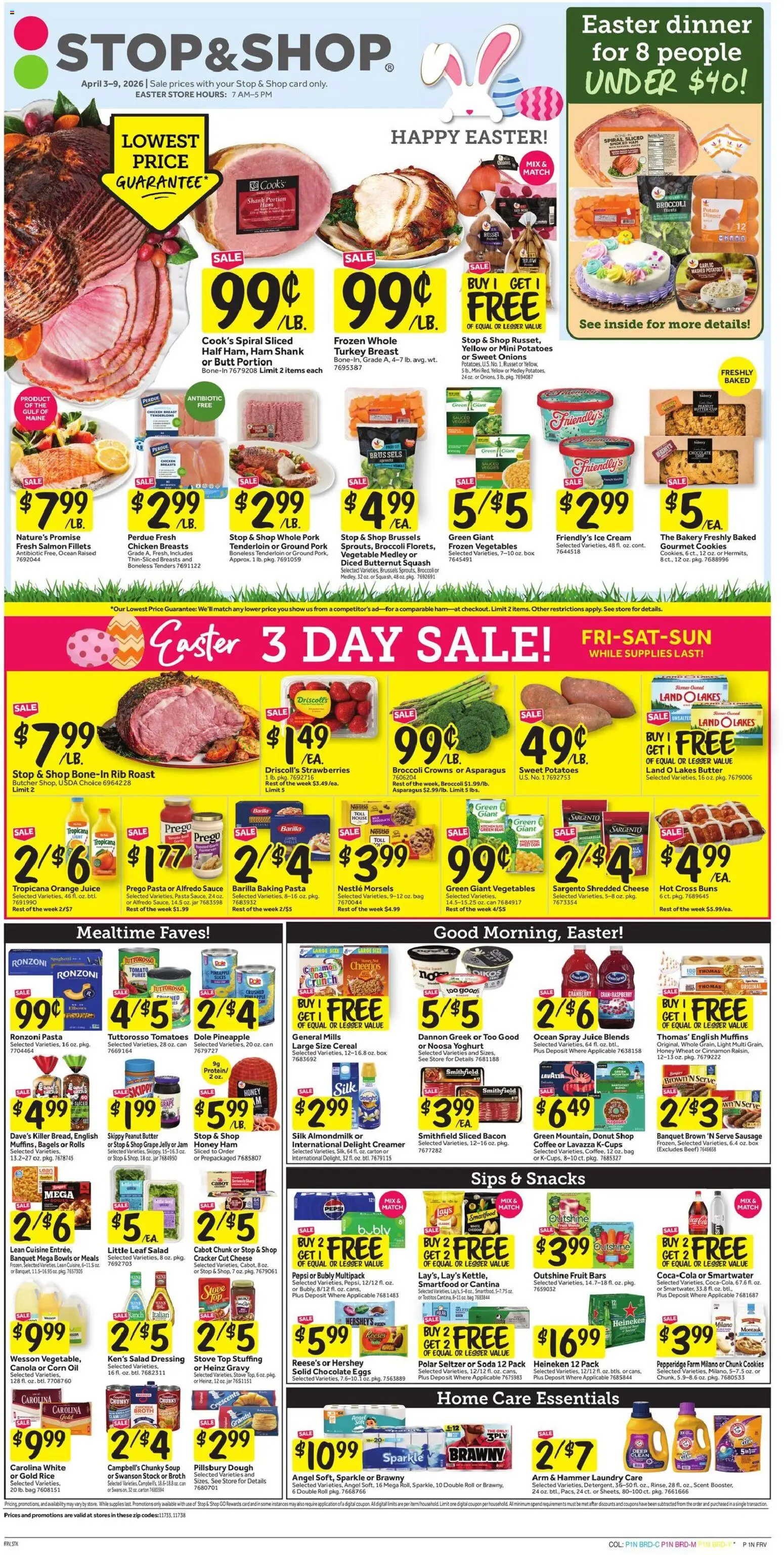 Stop & Shop Weekly Ad - page 1- valid from 04/03/2026