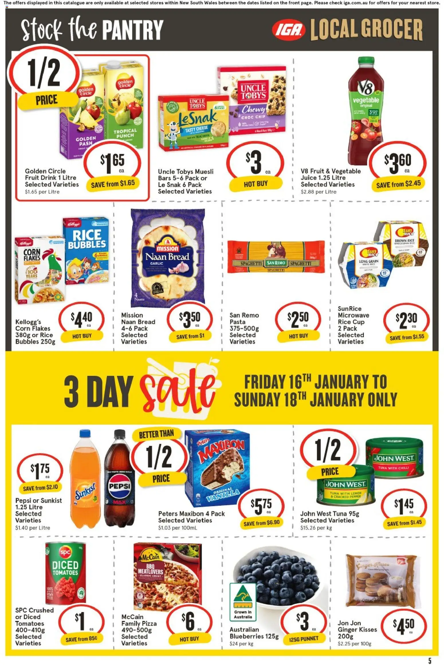 IGA Local Grocer NSW - page 5- valid from 14/01/2026