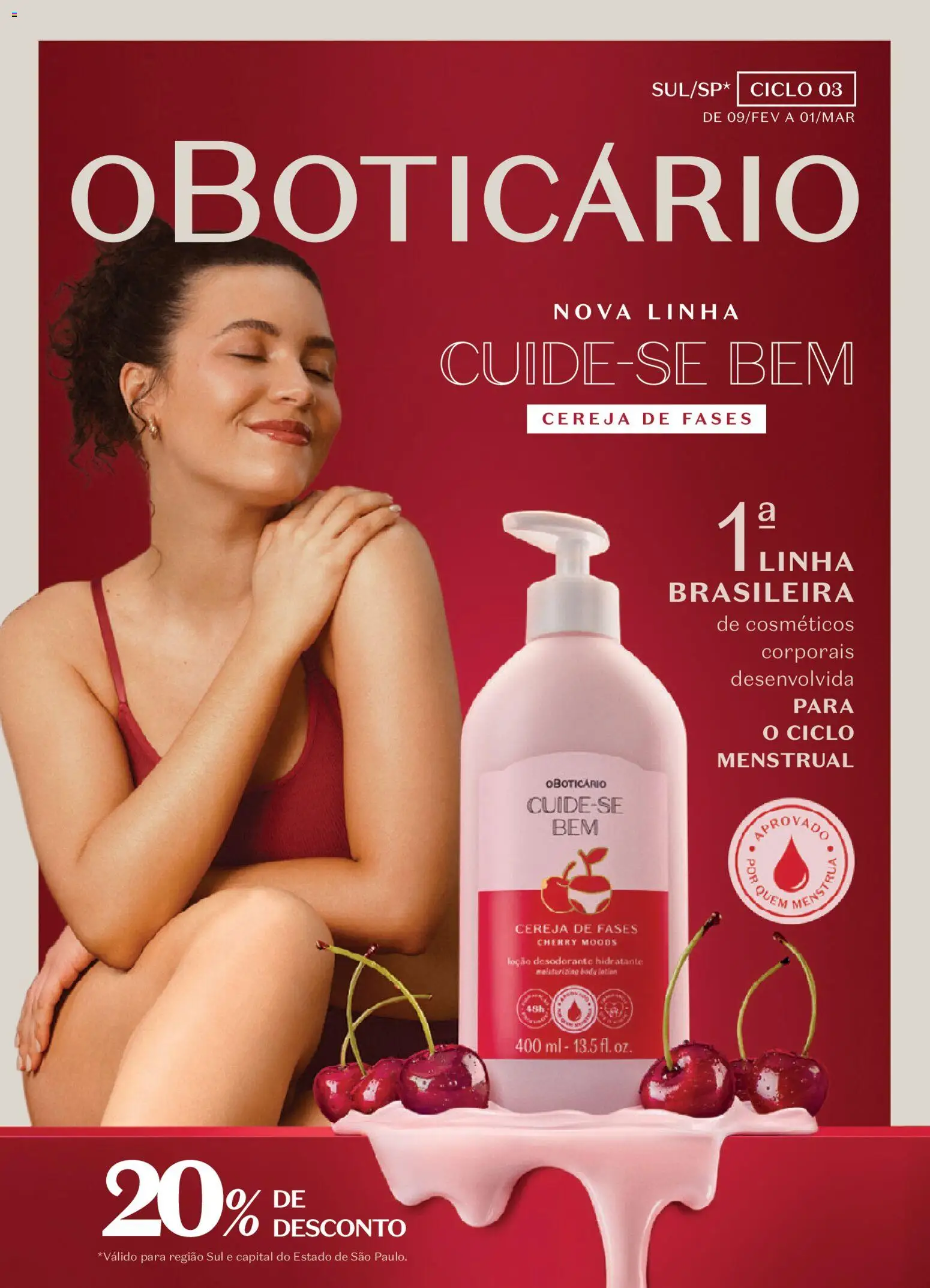 O Boticário - Ciclo 03/2026 - página 1- válido a partir de 09/02/2026
