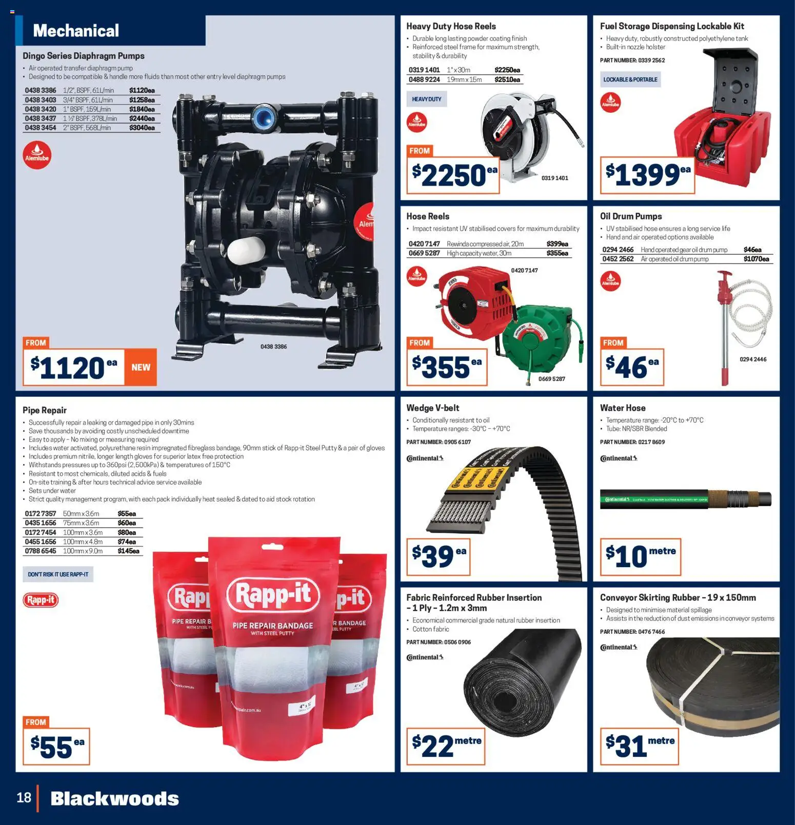 Black Woods Catalogue  - page 18- valid from 03/11/2025