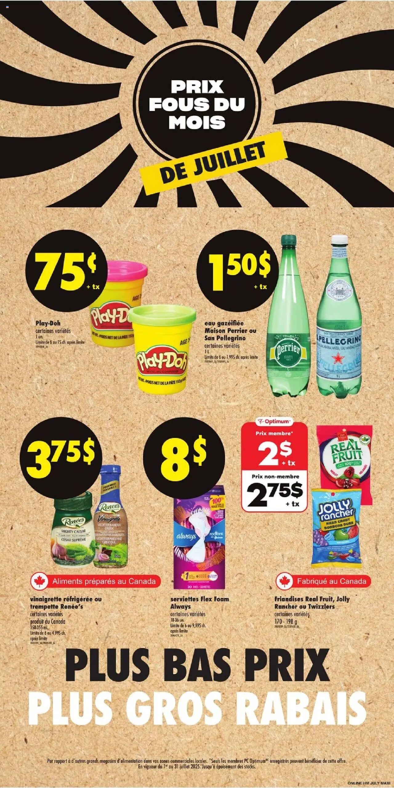 Maxi weekly flyer / circulaire - page 4- valid from Jul 17, 2025