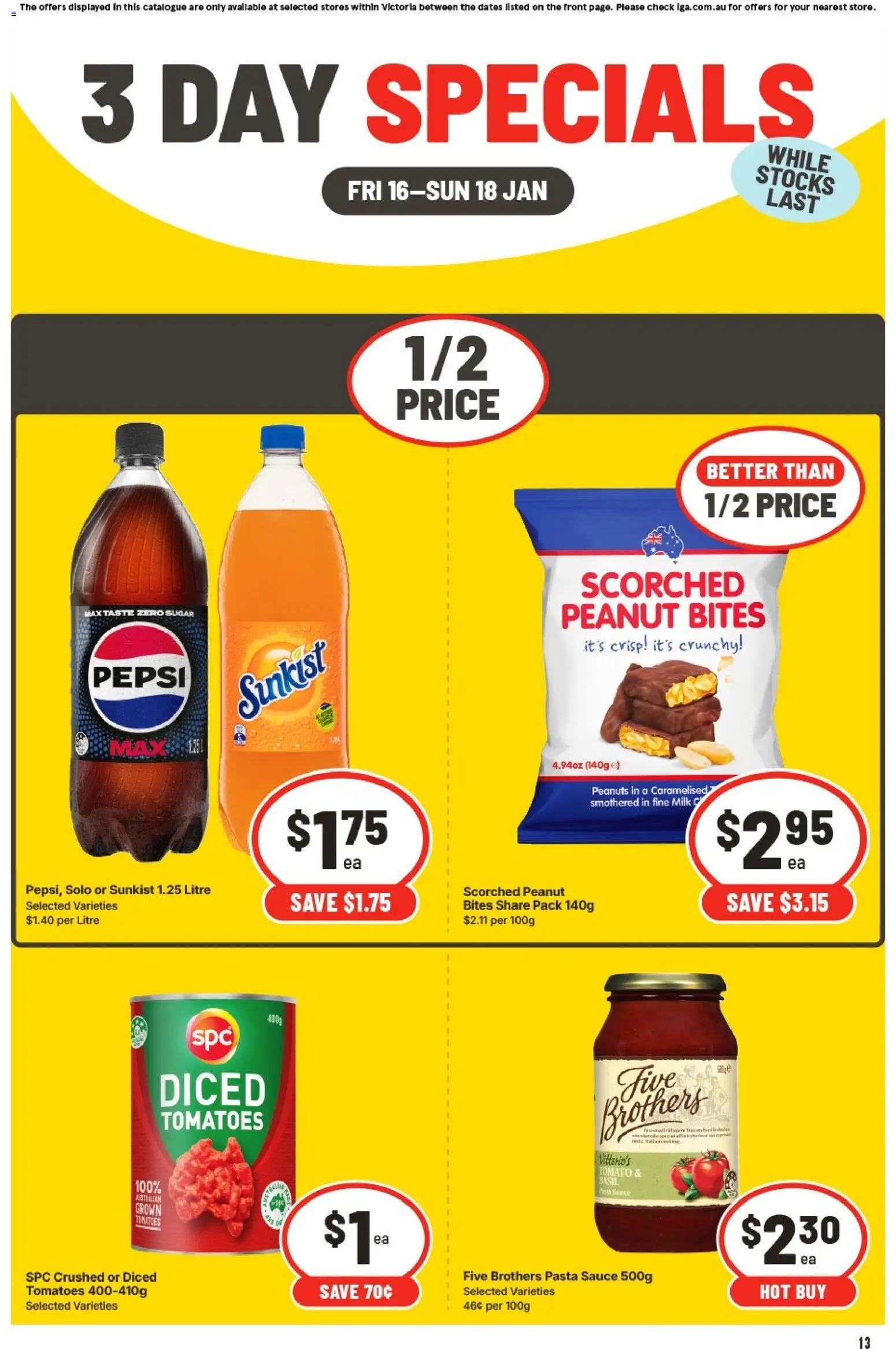 IGA - 3 Day Specials VIC - page 2- valid from 16/01/2026