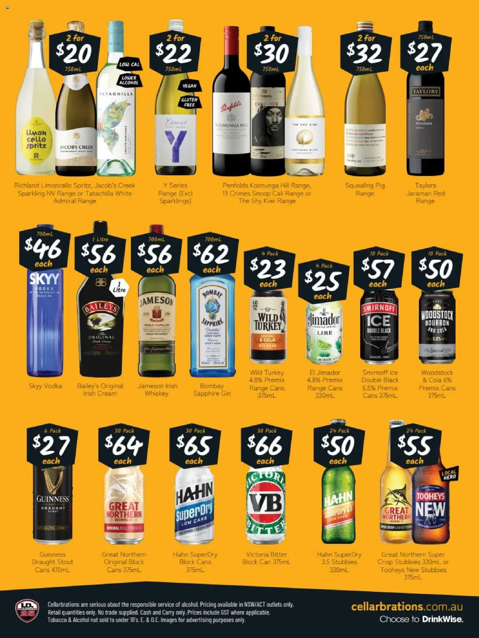 Cellarbrations catalogue  - page 2- valid from 09/03/2026