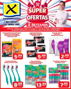 Pré-visualização X Supermercados - Ofertas Bettanin válida a partir de 23/01/2026