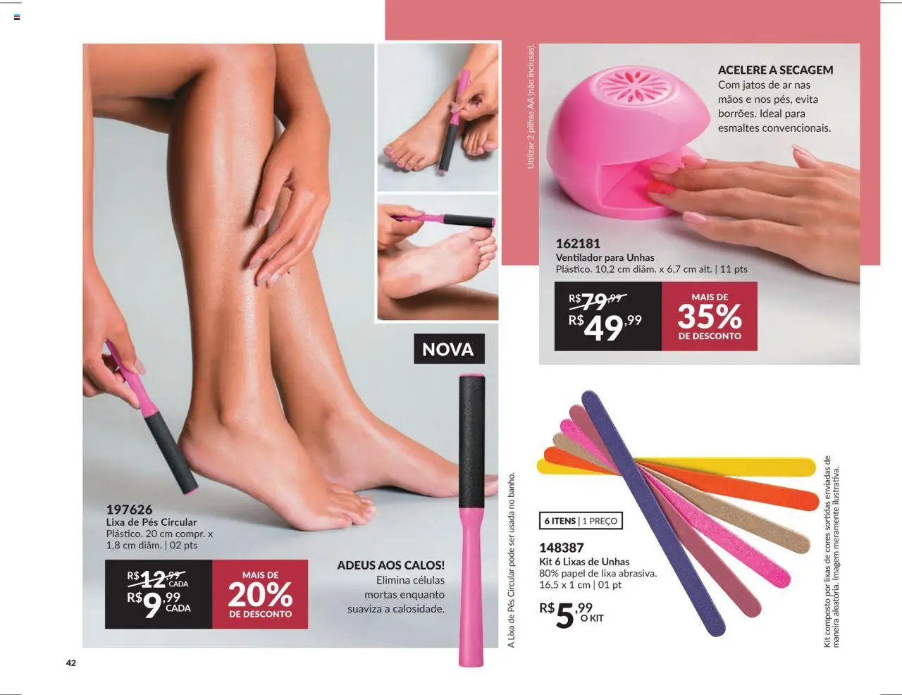 Avon - Campanha 12: Casa & Estilo - página 42- válido a partir de 08/07/2025
