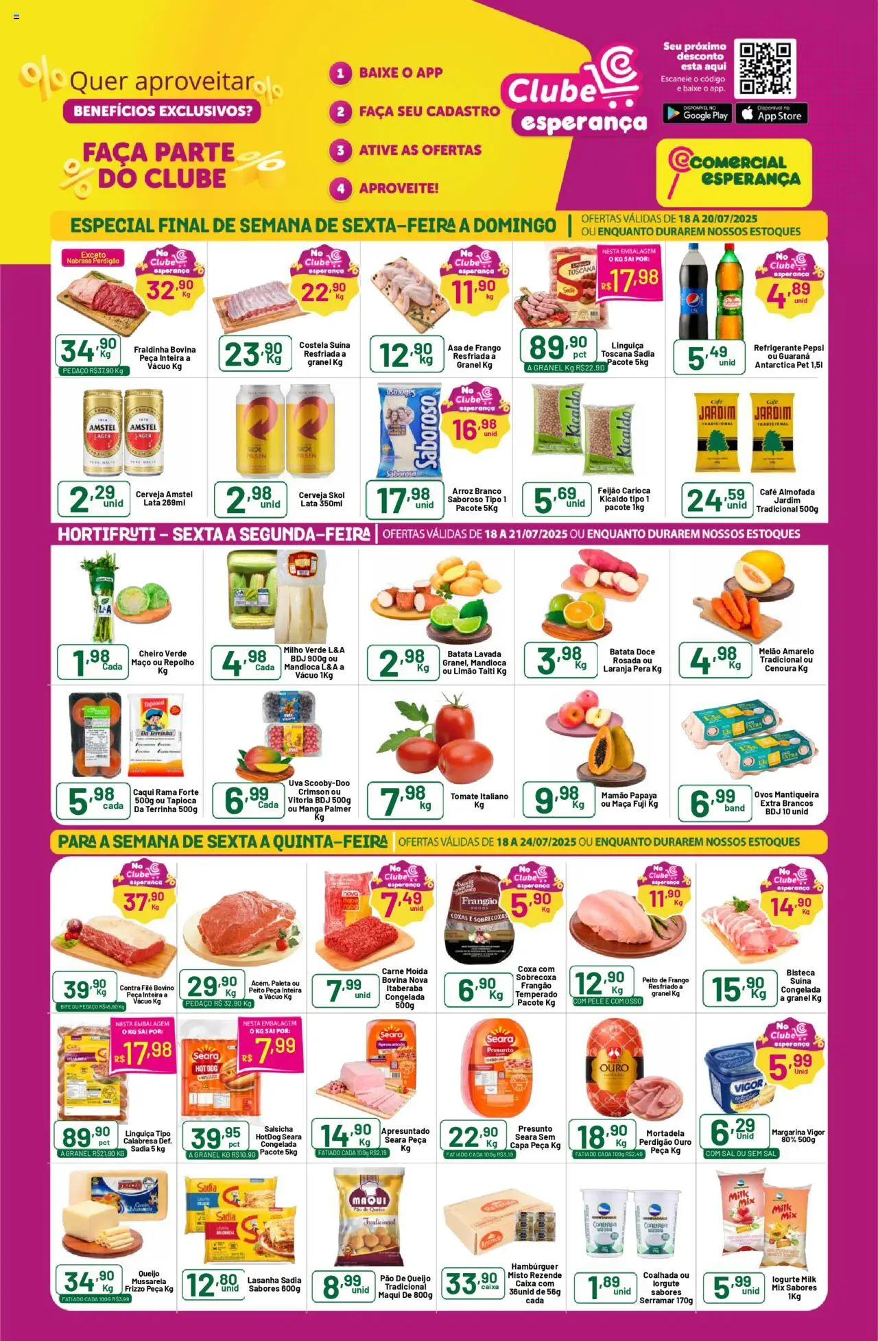 Comercial Esperança - Ofertas da semana - página 1- válido a partir de 18/07/2025

