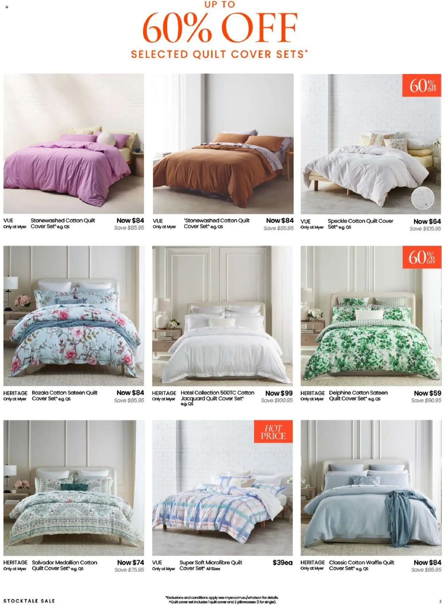 Myer Catalogue Stocktake Sale - page 2- valid from 26/12/2025