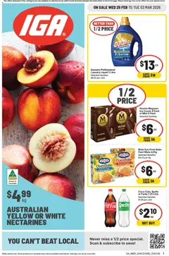 IGA catalogue preview - valid from 25/02/2026
