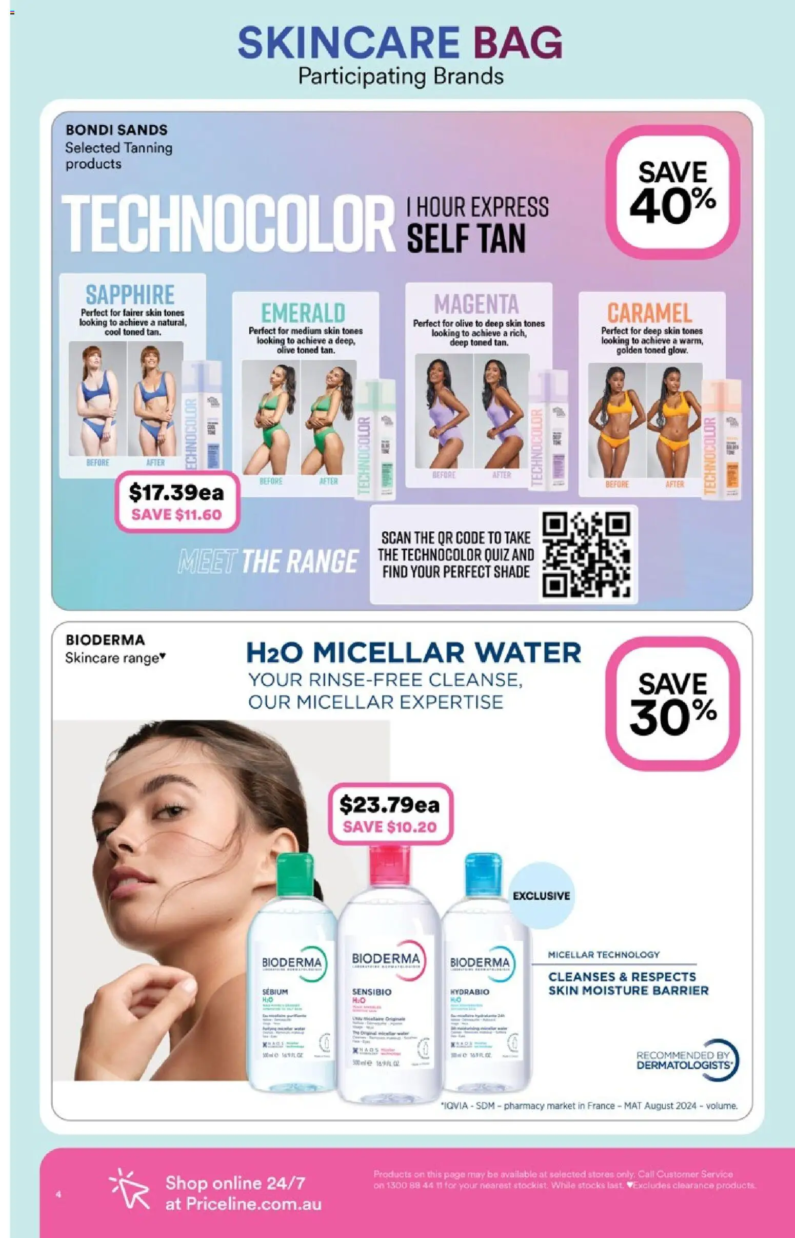 Priceline Pharmacy catalogue  - page 4- valid from 09/04/2026