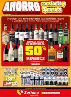 Soriana - Fin de Semana Mercado: BCS, Son y Sin válido desde 01/01/2026