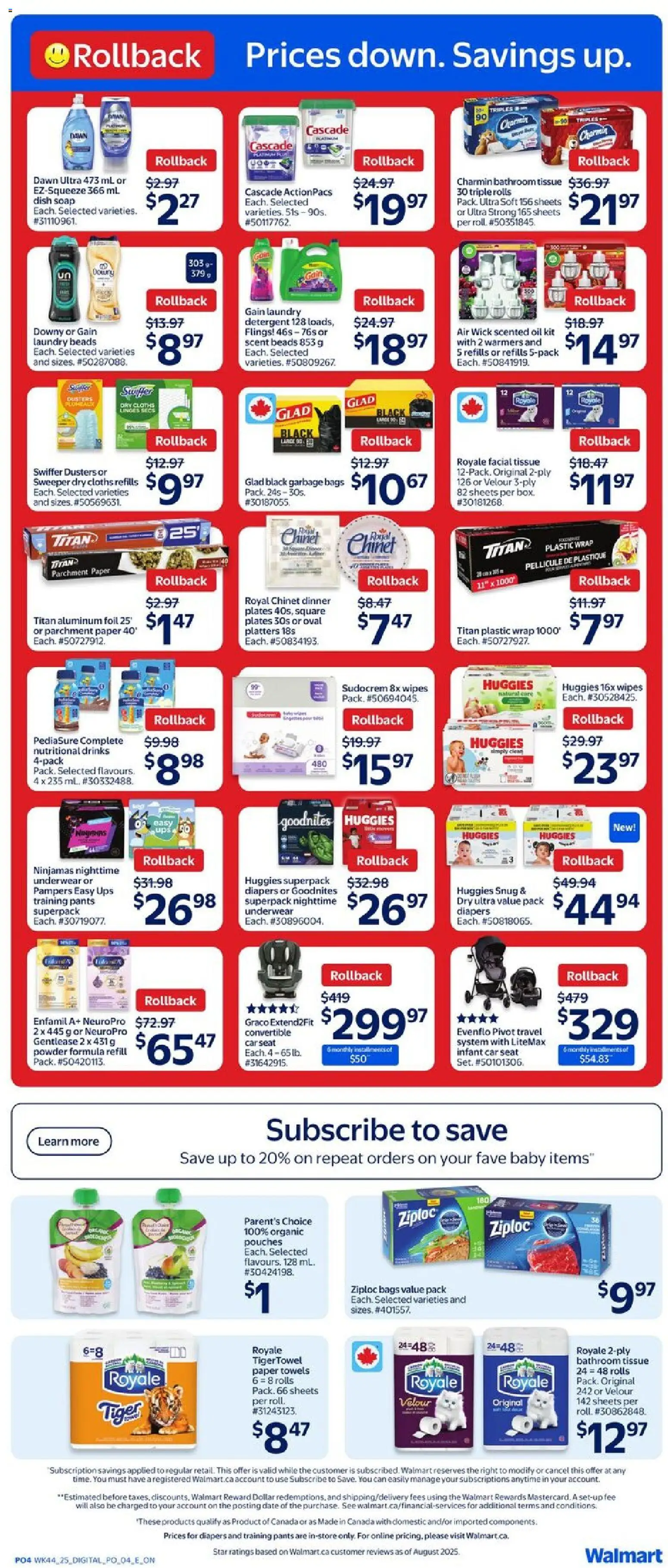 Walmart weekly flyer - page 5- valid from Nov 27, 2025