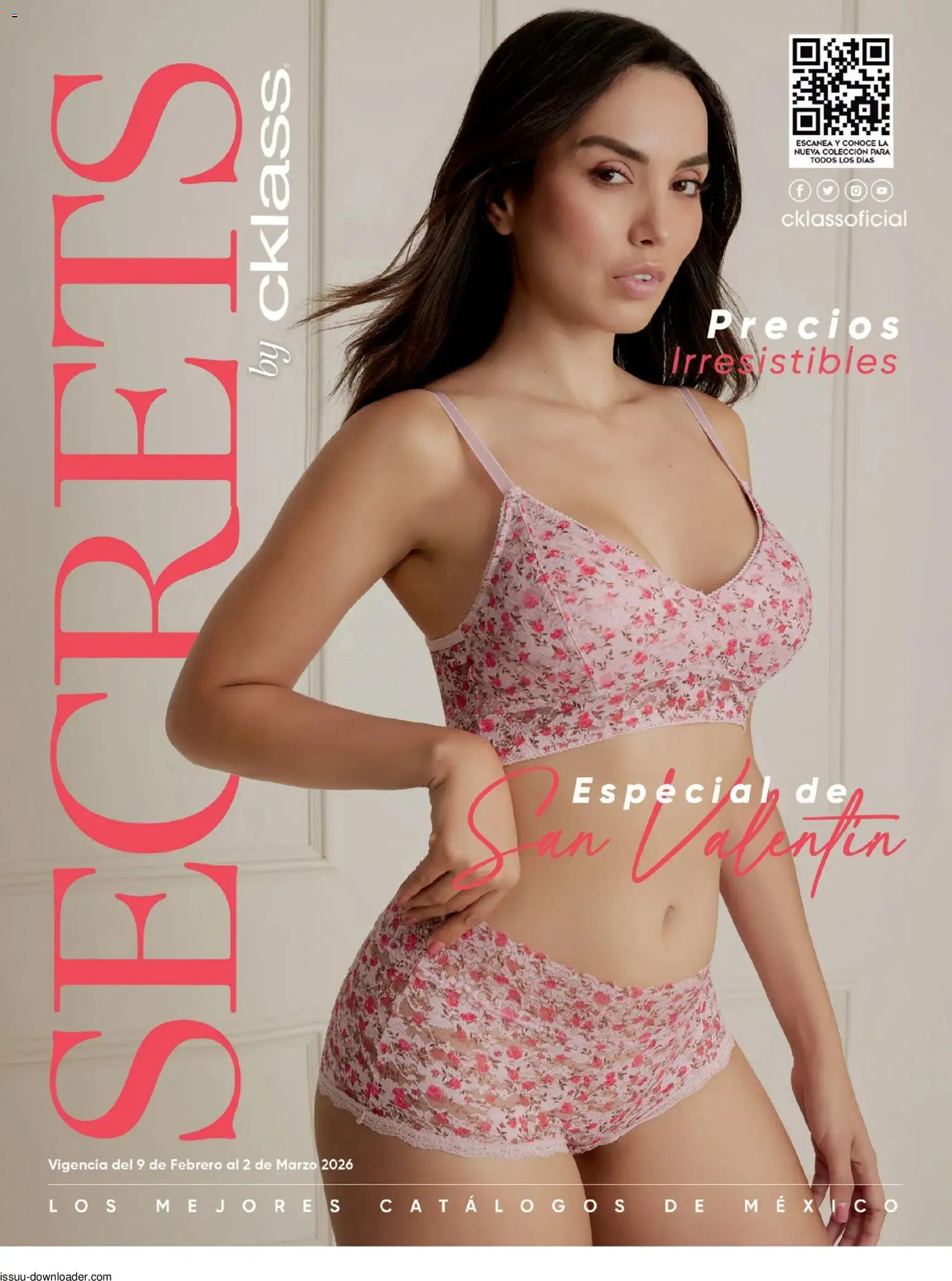 Cklass catálogo Especial Lencería San Valentín - página 1- válido desde 09/02/2026