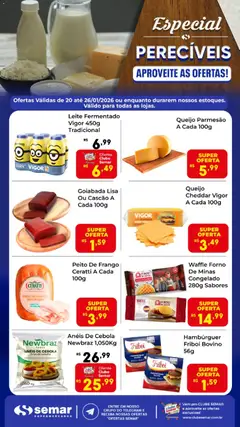 Pré-visualização Semar Supermercado - Ofertas Perecíveis válida a partir de 20/01/2026