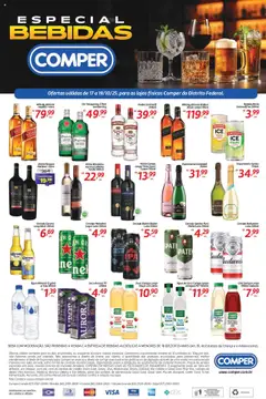 Pré-visualização Comper - Ofertas Especial Bebidas válida a partir de 17/10/2025
