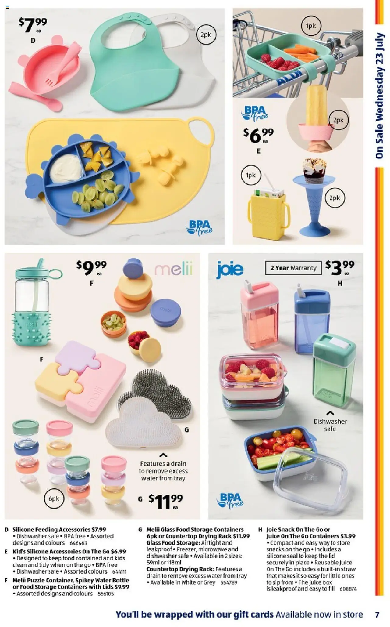 Catalogue Aldi - page 7- valid from 23/07/2025