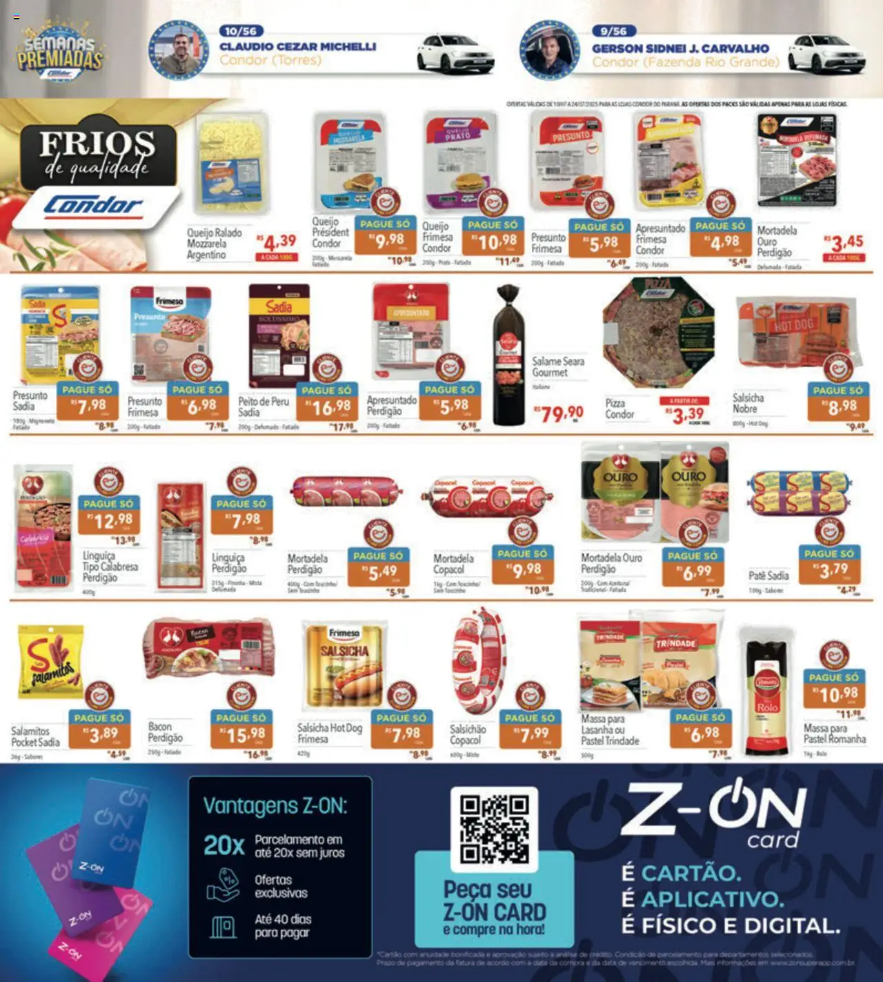 Supermercados Condor - Ofertas da semana - página 16- válido a partir de 10/07/2025
