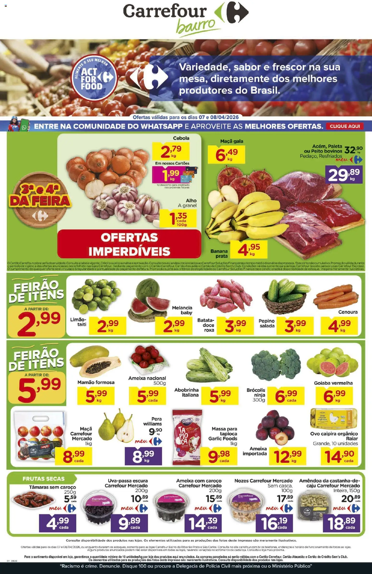 Carrefour Bairro ofertas Feira - página 1- válido a partir de 07/04/2026
