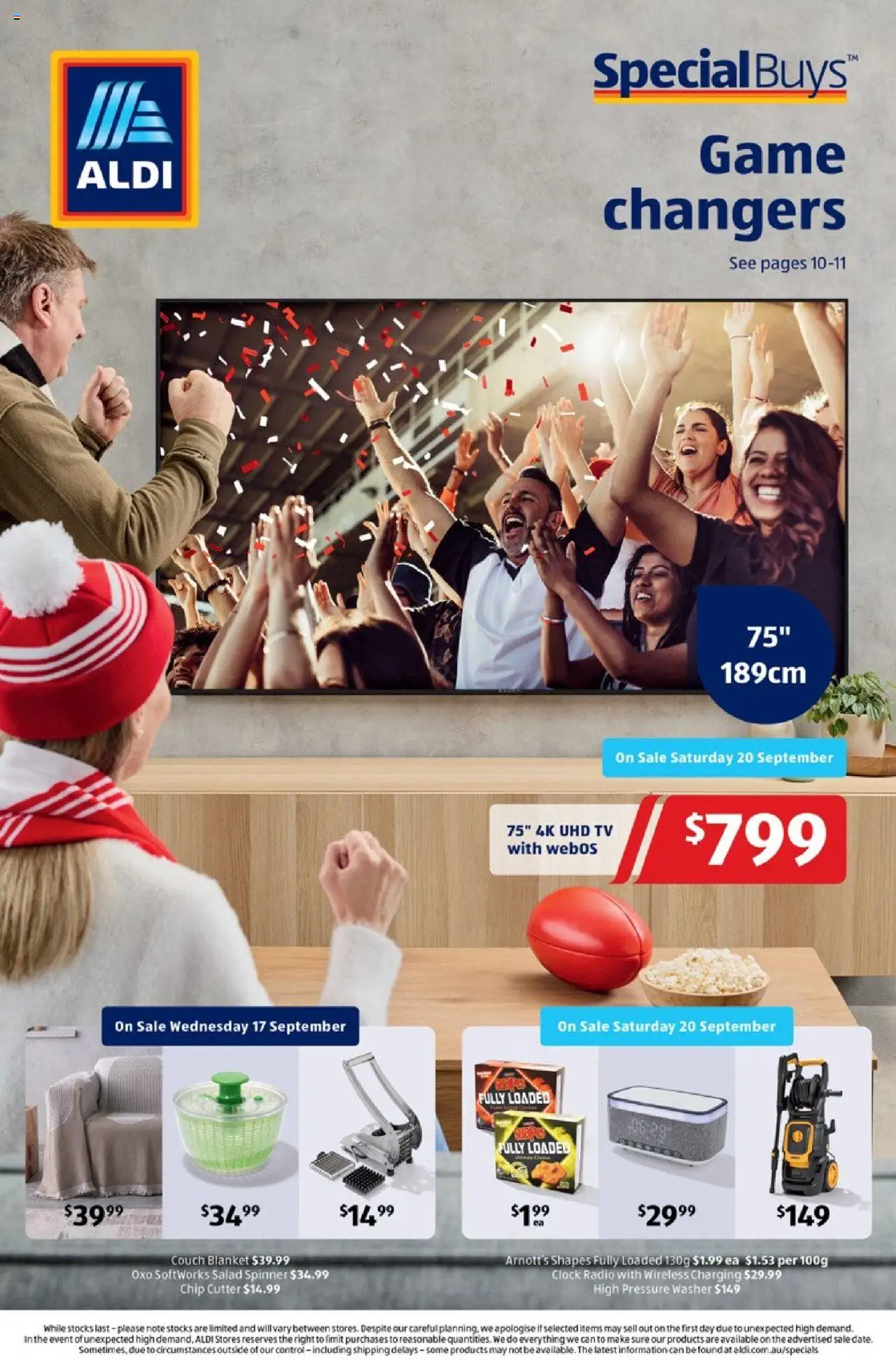 Catalogue Aldi - page 1- valid from 17/09/2025