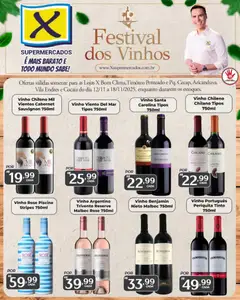 Pré-visualização X Supermercados - Ofertas Festival dos Vinhos válida a partir de 12/11/2025