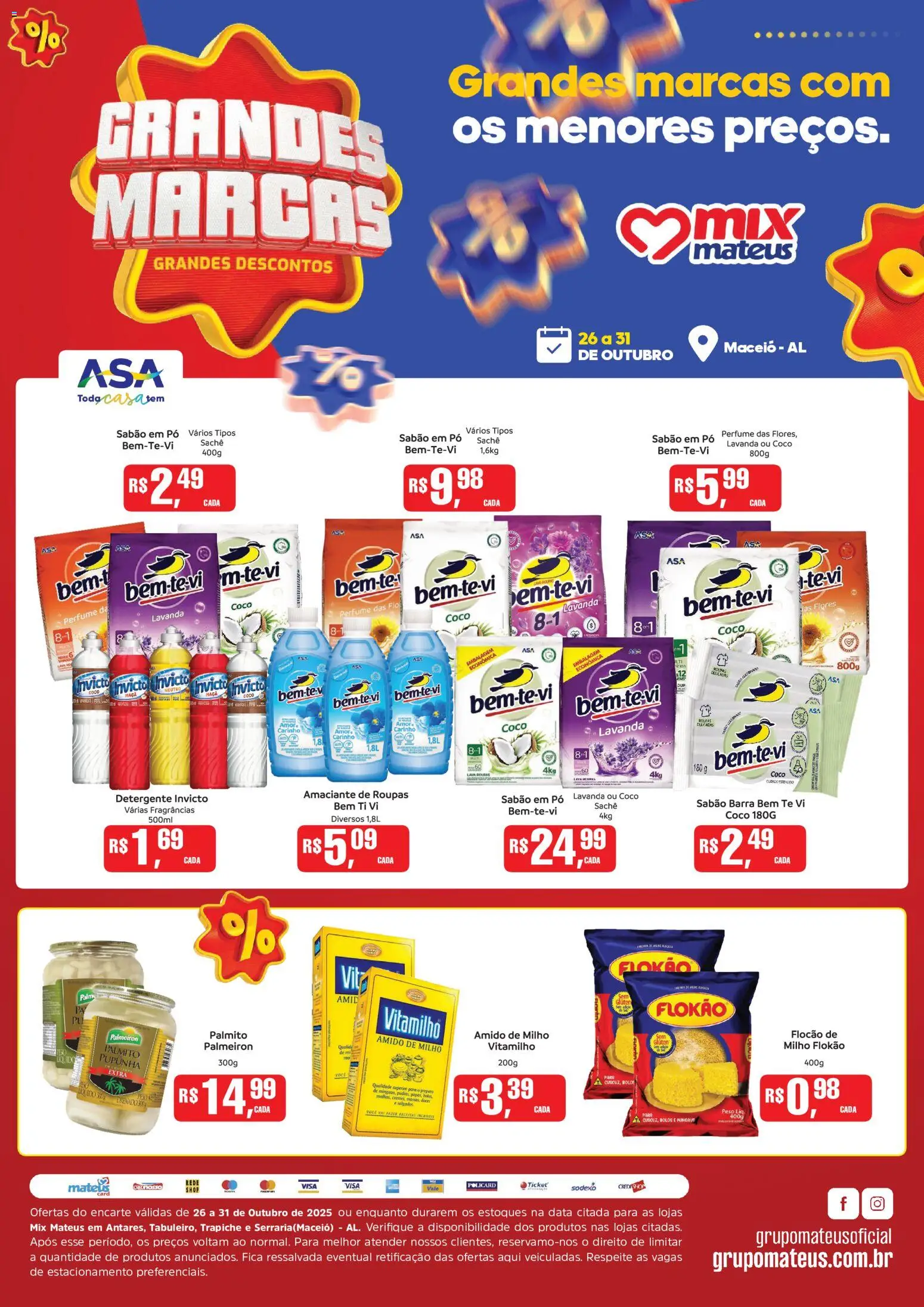 Mateus - Ofertas Grandes Marcas - página 1- válido a partir de 26/10/2025
