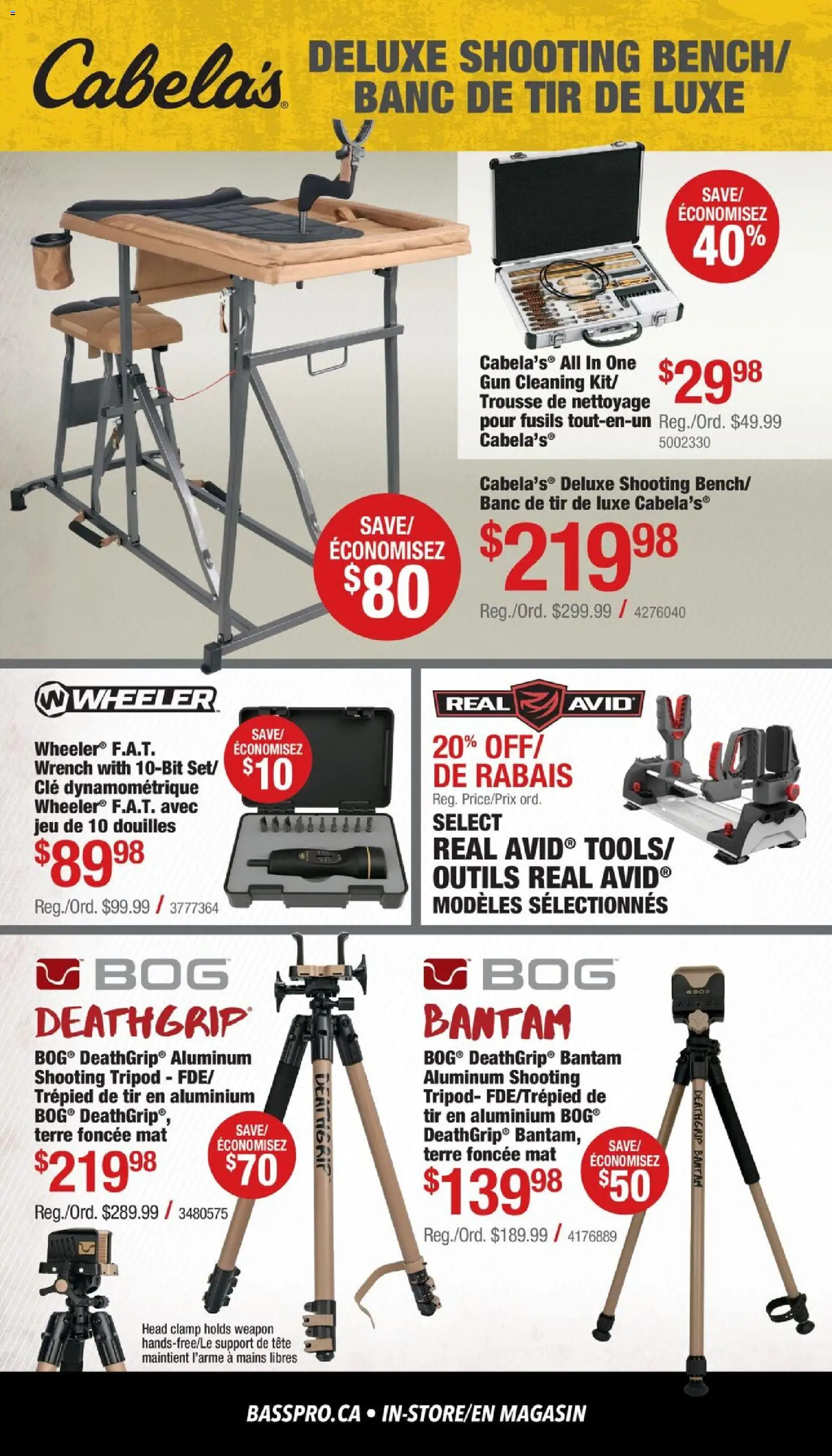 Cabelas weekly flyer / circulaire - page 11- valid from Jan 29, 2026
