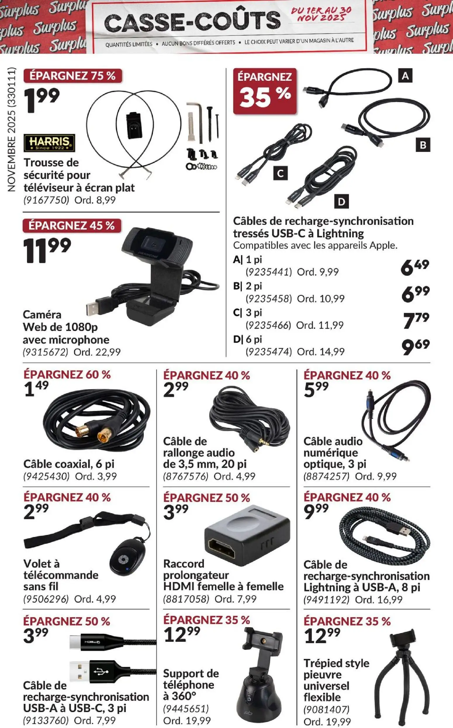Princess Auto - Casse-Coûts - page 6- valid from Nov 1, 2025
