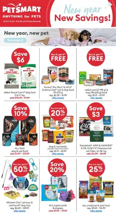 Preview Petsmart flyer / circulaire valid from Jan 5, 2026