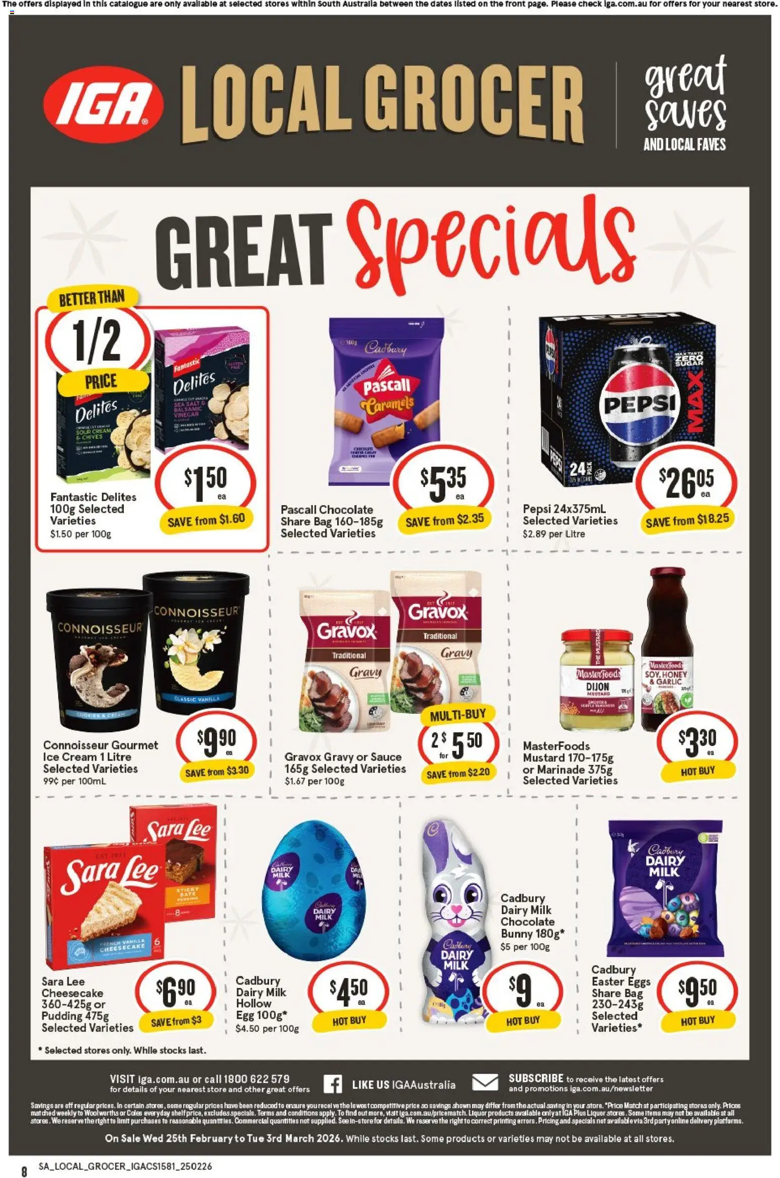 IGA Local Grocer SA - page 8- valid from 25/02/2026
