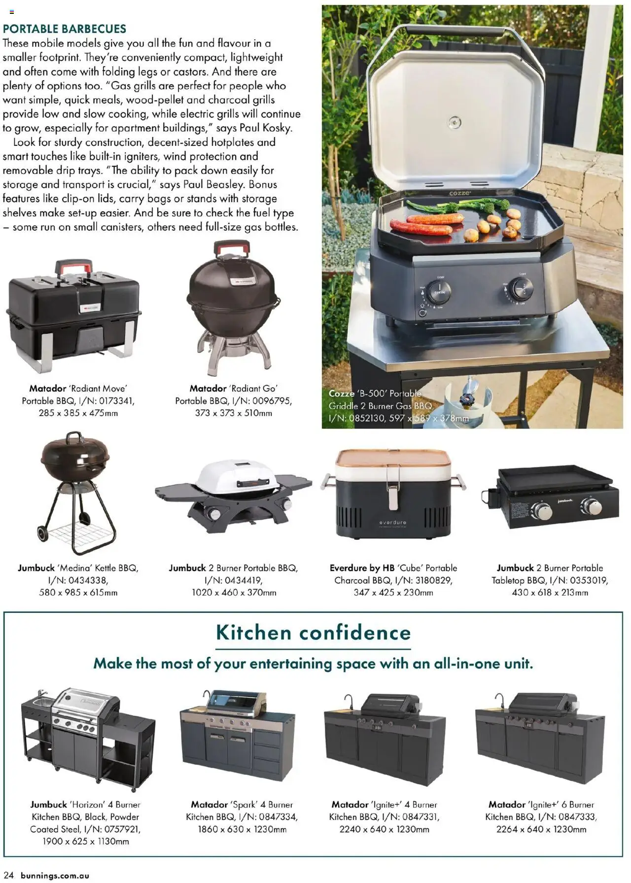 Bunnings Warehouse Outdoor Style Magazine 2025/26 - page 24- valid from 25/08/2025