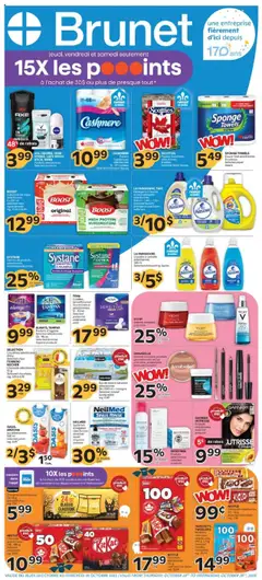 Preview Brunet weekly flyer / circulaire valid from Oct 23, 2025