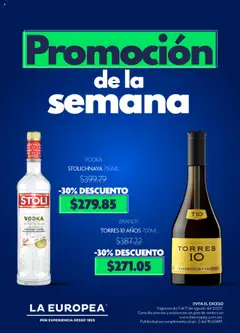 La Europea - Catálogo Promoción de la semana válido desde 11/08/2025
