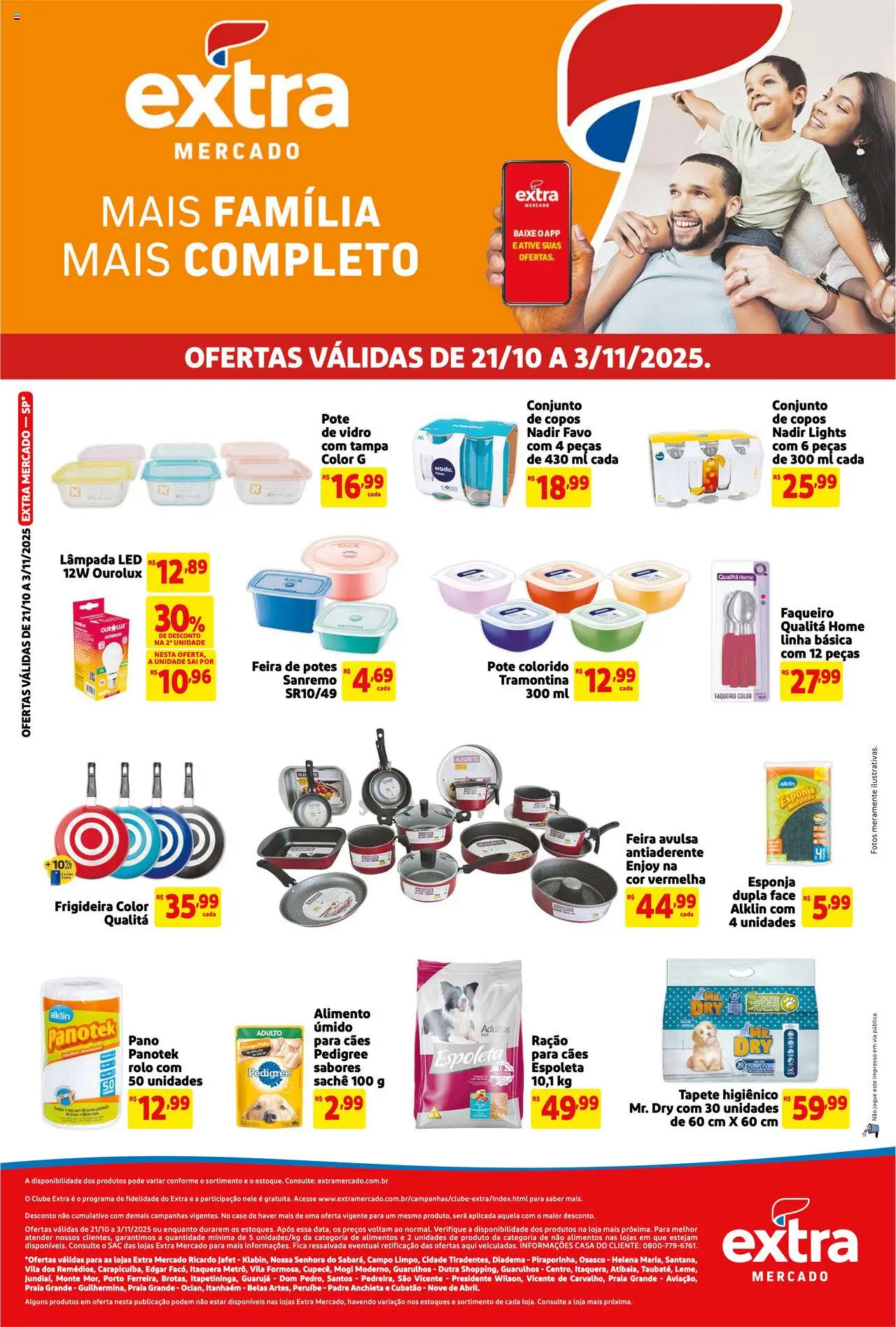 Extra - Ofertas de Mercado Quinzenal - página 1- válido a partir de 21/10/2025
