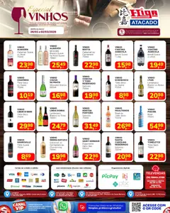 Pré-visualização Higa Atacado - Ofertas Especial de Vinhos válida a partir de 26/02/2026