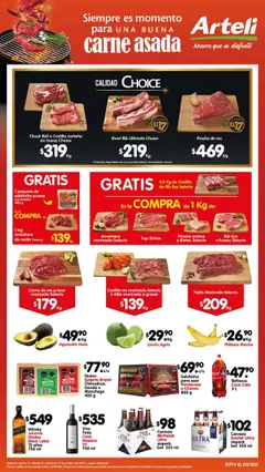 Arteli folleto Carnes & Cortes válido desde 17/10/2025