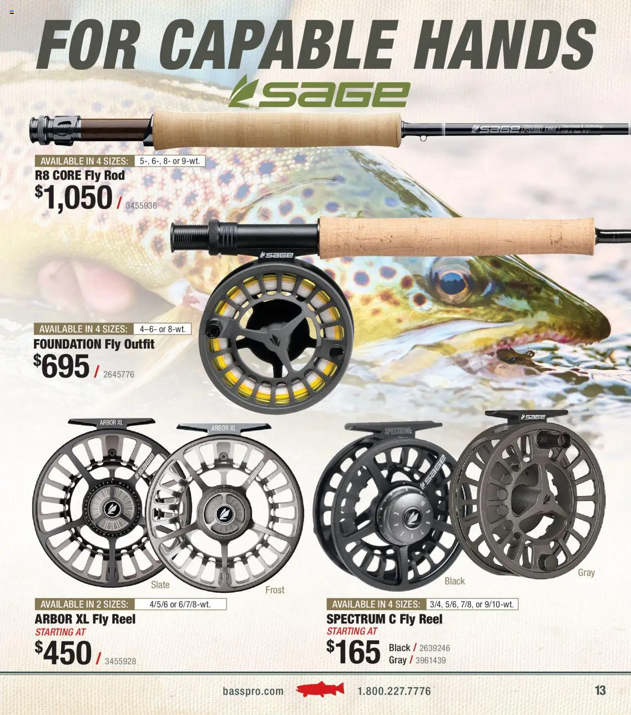 Cabela's Fly Fishing 25 - page 13- valid from 04/21/2025