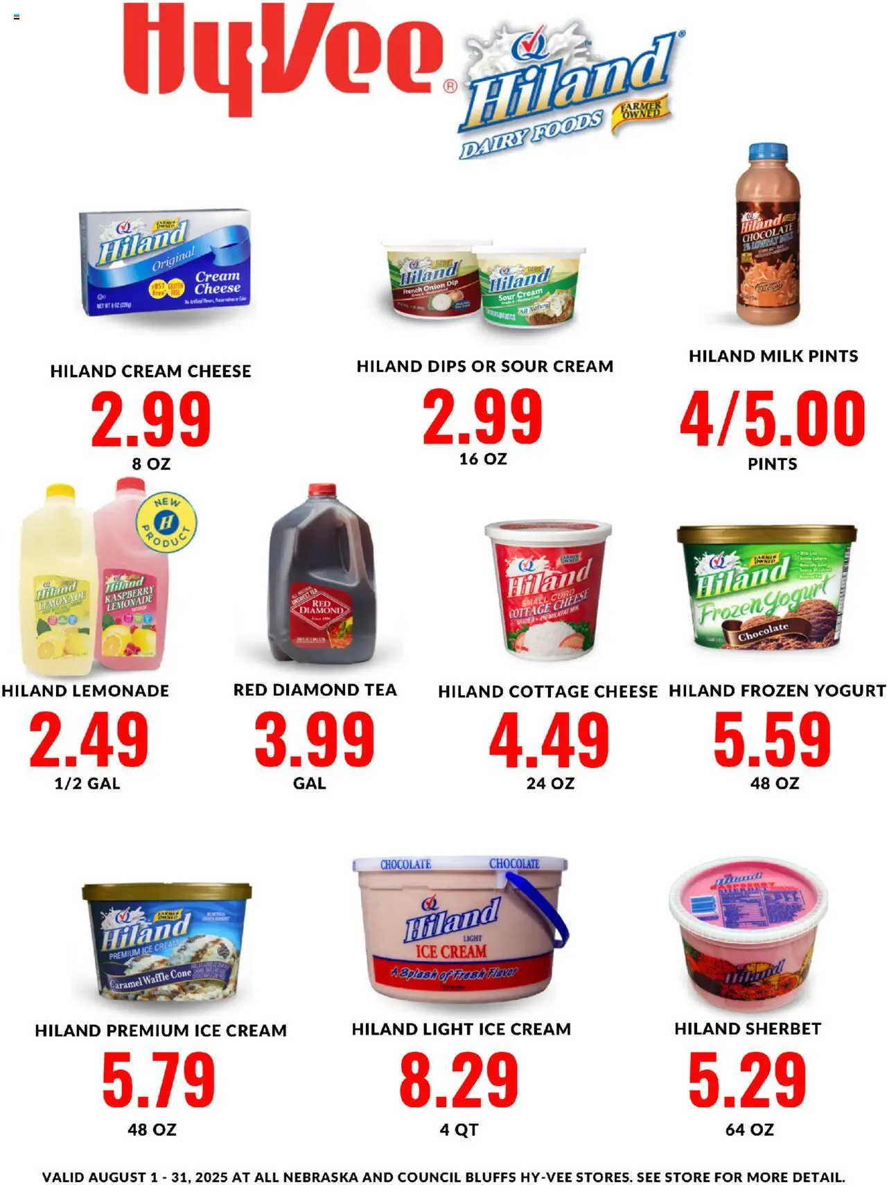 HyVee Hiland Monthlong - page 1- valid from 08/01/2025