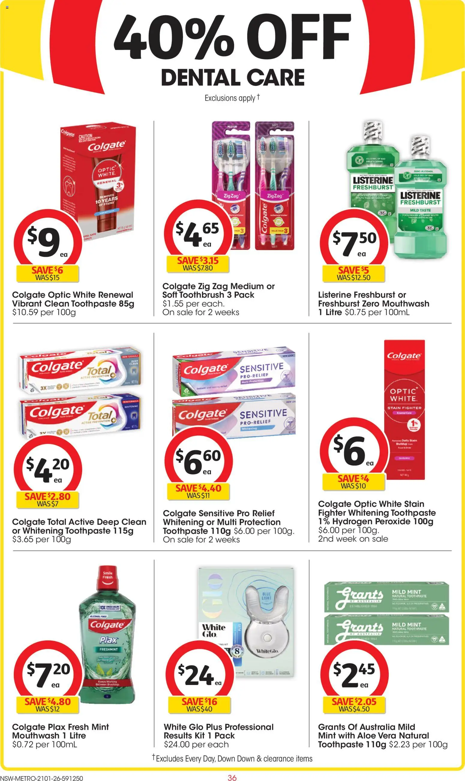 Coles  Catalogue  - page 36- valid from 21/01/2026